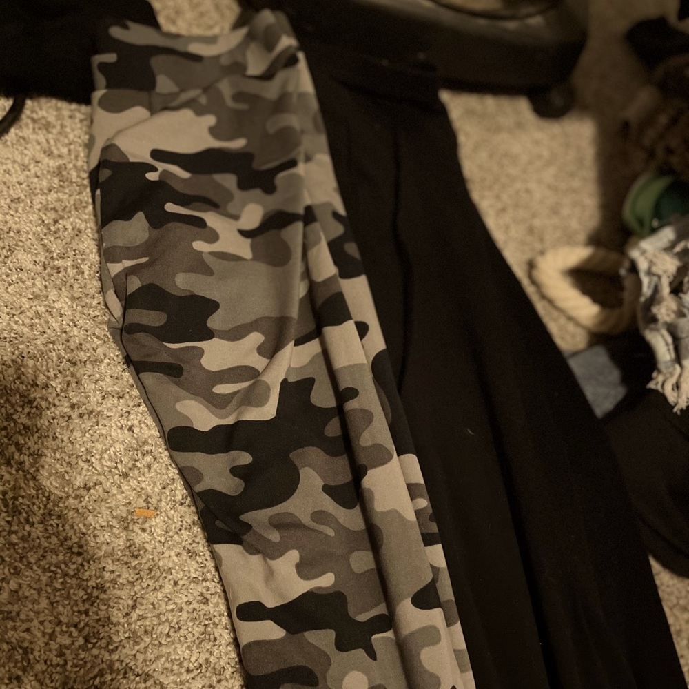 Two pairs of leggings